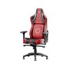 NicBex Adjustable Height Gaming Chair,High Back Office Chair with Lumbar Support and Flip-up Armrests for Gaming Work Study,Red - 2 of 4