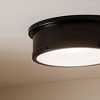 Kichler Lighting Serca 3 - Light Flush Mount in  Black - 4 of 4