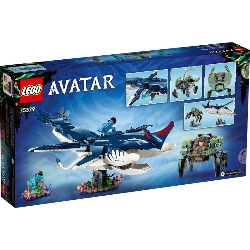 LEGO Avatar: The Way of Water Payakan the Tulkun &#38; Crabsuit Building Toy 75579, 5 of 8