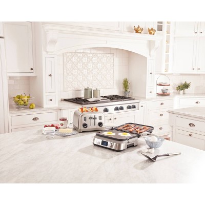 Cuisinart 4-Slice Brushed Stainless Steel Wide Slot Toaster