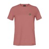 Dalix Sorcerer Frog Embroidered Cotton Relaxed Short Sleeve Tee T Shirt Womens - 3 of 4