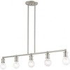 Livex Lighting Lansdale 5 - Light Chandelier in  Brushed Nickel - 3 of 4