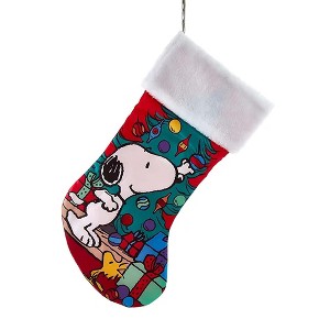 Kurt Adler Snoopy Christmas Tree Stocking, 19in - 1 of 1