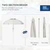 MOEPISY 5.7 ft Portable Beach Umbrella with Tilt - 4 of 4