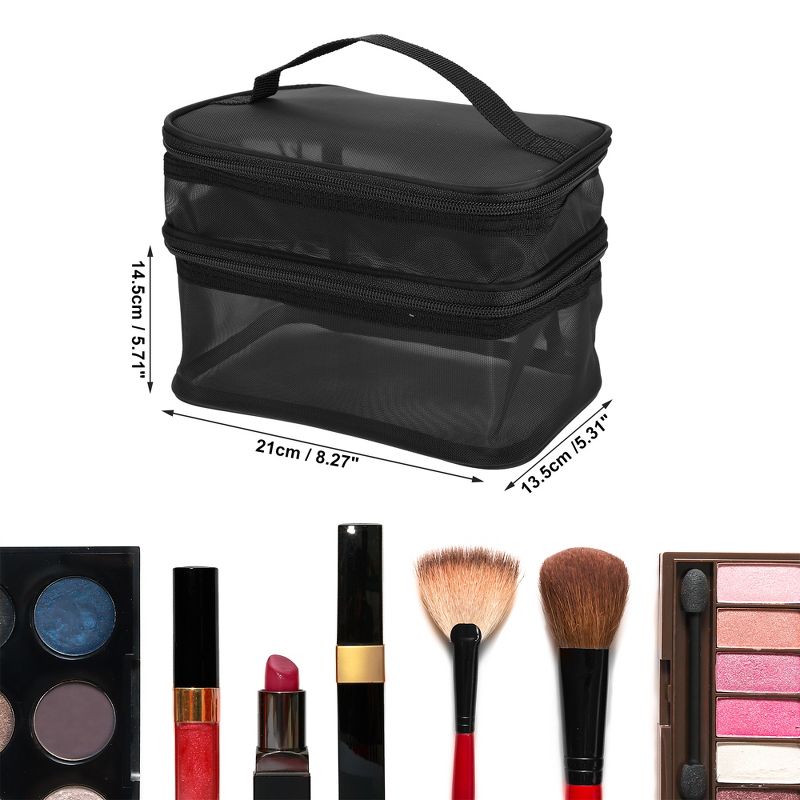 Unique Bargains Travel Waterproof Polyester Makeup Bags and Organizers, 4 of 7