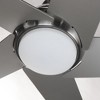 Progress Lighting Gust 5-Light LED Ceiling Fan, Brushed Nickel, White Opal Shade - 4 of 4