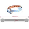 INSPIRE CHIC Womens Grommet Belt Faux Leather Single Pin Buckle Punk Belts for Jeans Pants - 3 of 4