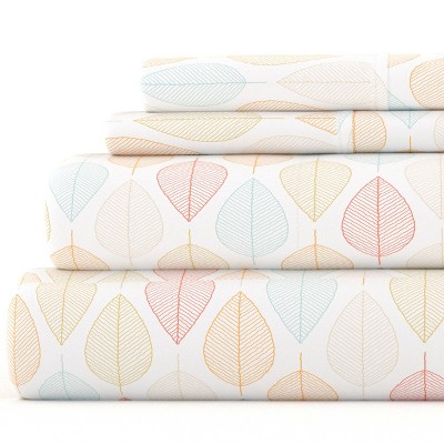 Printed Patterns 4PC Sheet Set - Extra Soft, Easy Care - Becky Cameron