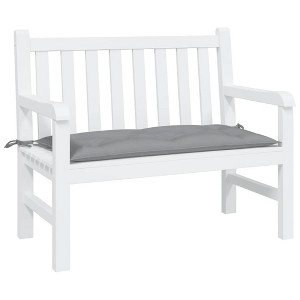 vidaXL Garden Bench Cushion Gray 39.4"x19.7"x2.8" Oxford Fabric - 1 of 4