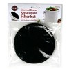 Norpro Replacement Filters for #83, 93, 93R & 93EB Compost Keepers (2 Sets) - 3 of 4