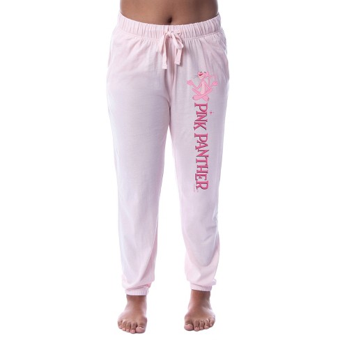 The Pink Panther Womens' Character Movie Film Sleep Jogger Pajama