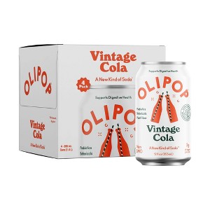 OLIPOP Vintage Cola Soda - 4pk/12 fl oz - 1 of 4