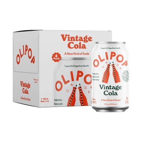 OLIPOP Vintage Cola Soda - 4pk/12 fl oz - image 1 of 4