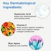 DERMAdoctor Calm Cool + Corrected Moisture Recovery Serum: Hydrating, brightening anti-aging serum with hyaluronic acid, Vitamin C & niacinamide. - 3 of 4