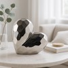 Creative Abstract Ceramic Heart Sculpture, Room, Office Decor or Gift - 3 of 4