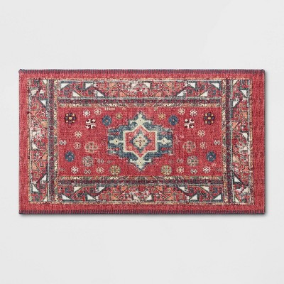 Broyhill Broyhill Blue & Red Braided Print Accent Rug