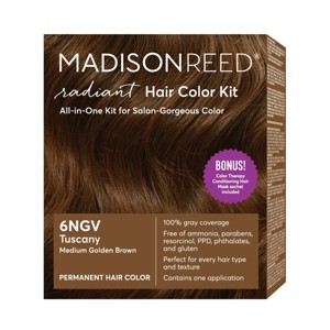 Madison Reed Radiant Hair Color Kit - Tuscany Brown 6NGV: Ammonia