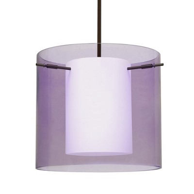 Besa Lighting Pahu 12 1 - Light Pendant in  Bronze
