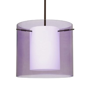 Besa Lighting Pahu 12 1 - Light Pendant in  Bronze - 1 of 1