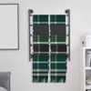 YIYIBYUS Scarf Display Rack, Wall Mounted Scarf Rack, Black Scarf Display Rack - 3 of 4