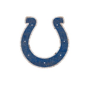NFL Indianapolis Colts Distressed Logo Cutout Sign - 1 of 1