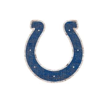 NFL Indianapolis Colts Distressed Logo Cutout Sign