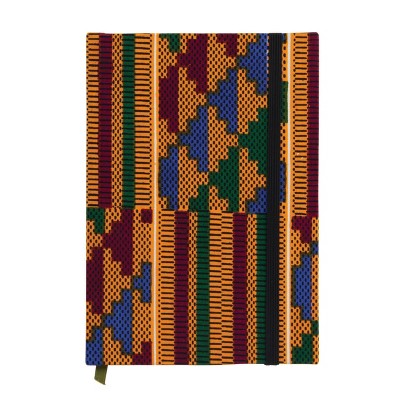 African Hardcover Journal Kente Flagship - Heart of Ghana