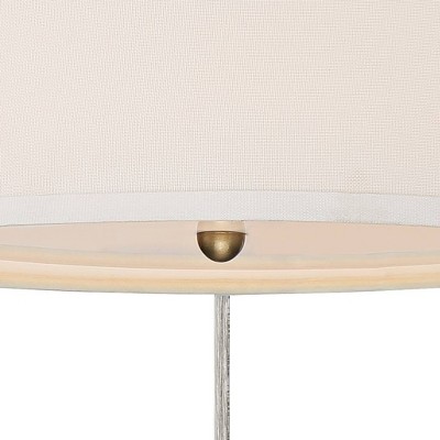 Adair 14" Gold Brass Plug-In Wall Sconce Set with Linen Shade