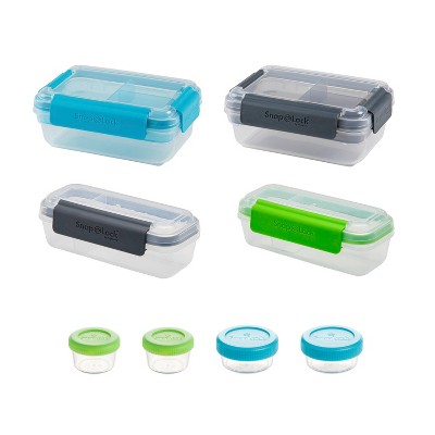 Sistema Small Split To Go Divided Snack Container 
