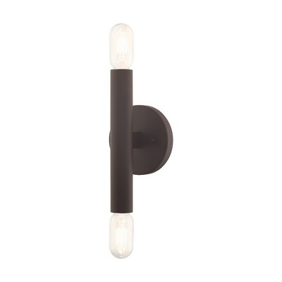 Livex Lighting Copenhagen 2 - Light Wall Light in  Bronze