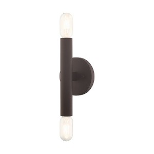 Livex Lighting Copenhagen 2 - Light Wall Light in  Bronze - 1 of 1