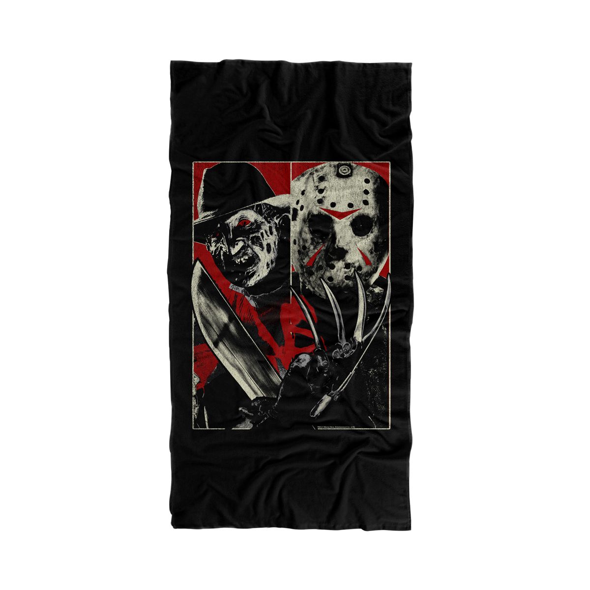 Freddy Vs Jason Vs 30" x 60" Beach Towel