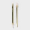 Set of 2 Ballpoint Black Ink Pens Crystal Gifting - Spritz™ - 3 of 3