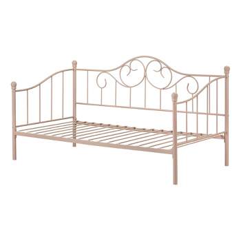 Summer Breeze Metal Kids' Daybed Pink - South Shore
