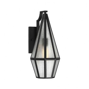 Savoy House Peninsula 1 - Light Wall Light in  Matte Black - 1 of 3