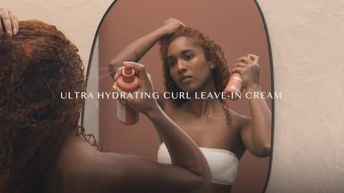 Kristin Ess Ultra Hydrating Curl Leave-In Cream Conditioner for Curly Hair with Frizz Control - 8.45 fl oz, 2 of 8, play video
