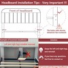 Twin/FULL/Queen/Twin XL Size Kids'Bed Frame with 2 Flexible Drawers, Boucle Upholstered Platform Bed Frame w/ Bookcase Headboard, Bedframe - 3 of 4