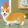 Collections Etc Realistic Detailed Adorable Corgi Puppy Decorative Statue Brown - 3 of 3