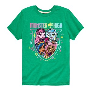 Boys' - Monster High - Toddler And Youth Short Sleeve Graphic T-Shirt Short Sleeve Graphic T-Shirt - 1 of 4
