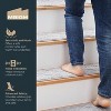 MBIGM Non-Slip Safety Rug, Stair Treads for Wooden Steps, Wood Treads for Steps, Ideal for Wooden Stairs, 15 pk - 3 of 4