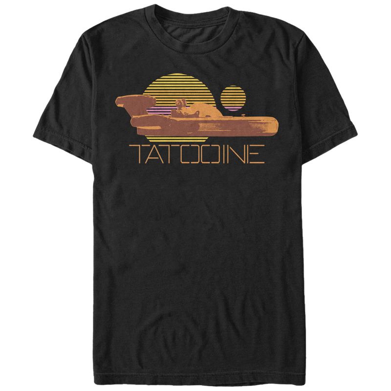 Men's Star Wars Tatooine Landspeeder T-Shirt, 1 of 5