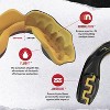 SafeJawz EXTRO Dual Layer Sports Mouth Guard with Case and Disinfectant Spray Bundle Kit for Basketball, Football, MMA, Hockey, Wrestling - Adult - - 3 of 4