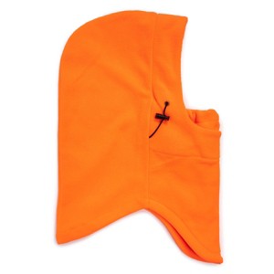 MUK LUKS Quietwear Men's Long Fleece Hood, Blaze, One Size Fits Most - 1 of 1