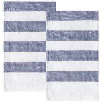 Unique Bargains Cotton Absorbent Decorative Kitchen Towels Sets 17" x 27"