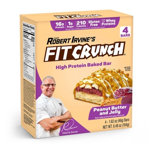 FITCRUNCH Peanut Butter and Jelly Baked Snack Bar - image 1 of 4