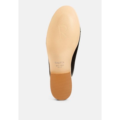 Женские сабо Rag & Co Edmanda Tassle Detail Leather Mules 5 — фото 8