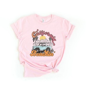 Simply Sage Market Women's California Beachin' Car Short Sleeve Graphic Tee - 1 of 3