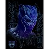 Men's Marvel Black Panther 2018 3D Pattern Pull Over Hoodie - 2 of 4