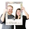Big Dot of Happiness World Awaits - Travel Themed Party Selfie Photo Booth Picture Frame & Props - Printed on Sturdy Material - 3 of 4