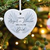 Personalization Mall Angel In Heaven Heart Ornament - 4 of 4